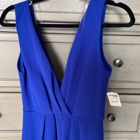 Cute Blue Chalotte Rue Romper - Picture 2 of 3